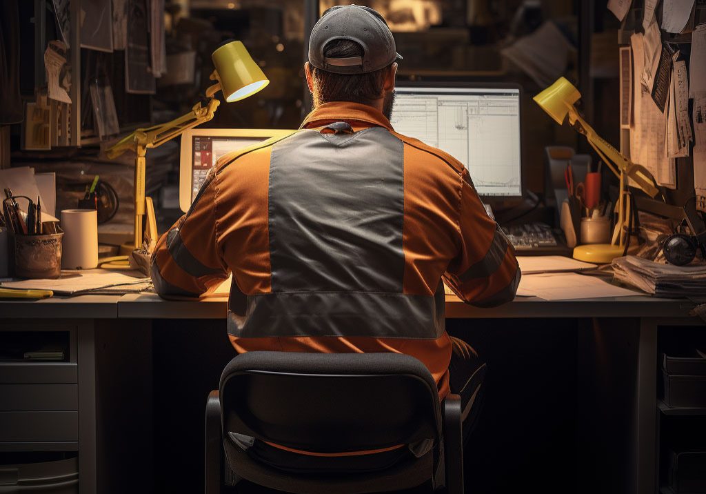 construction-person-desk